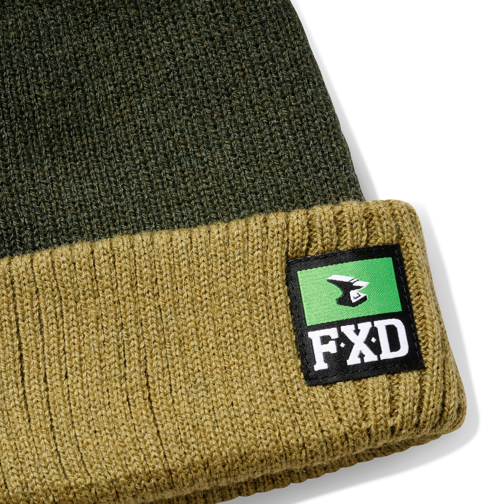 FXD  CP-17 2 Tone Work Beanie (FX726009042) Green