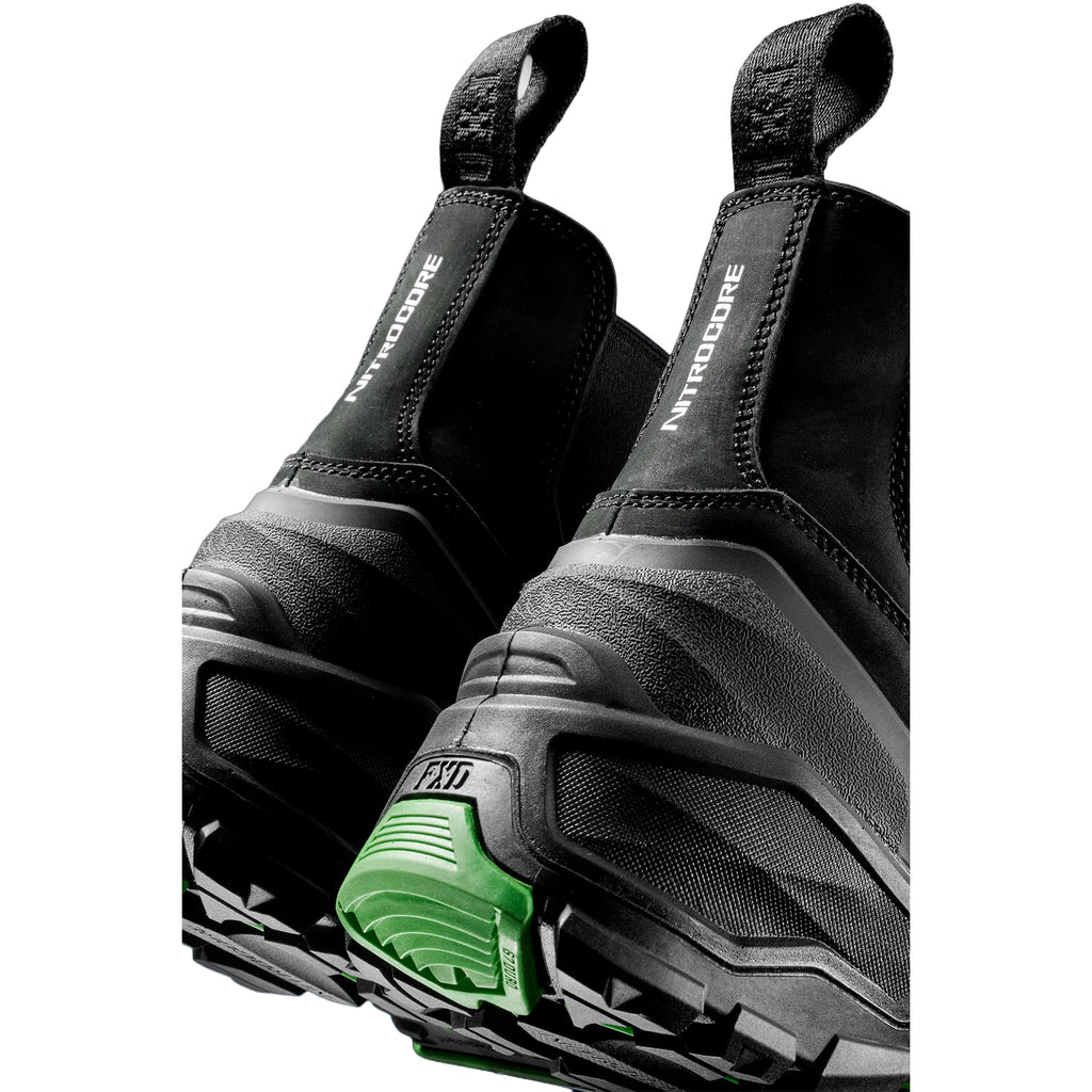 FXD Mens Dura X-3 Slip On Industrial Work Boots (FXWB10) Black