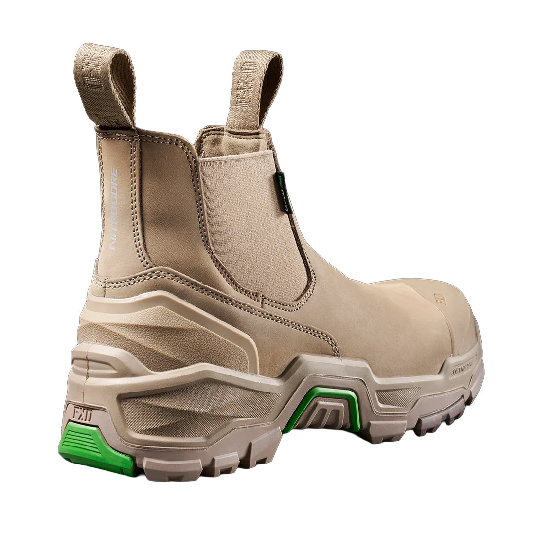 FXD Mens Dura X-3 Slip On Industrial Work Boots (FXWB10) Stone