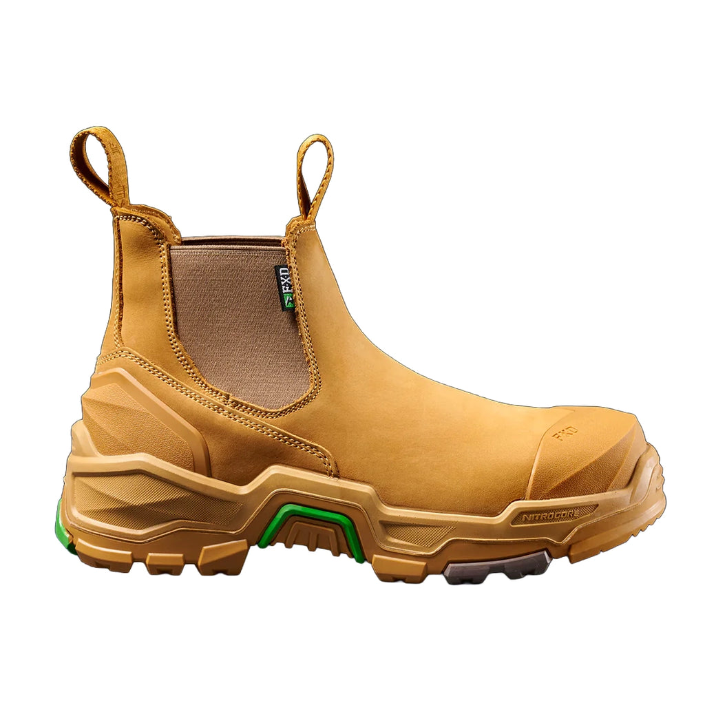 FXD Mens Dura X-3 Slip On Industrial Work Boots (FXWB10) Wheat