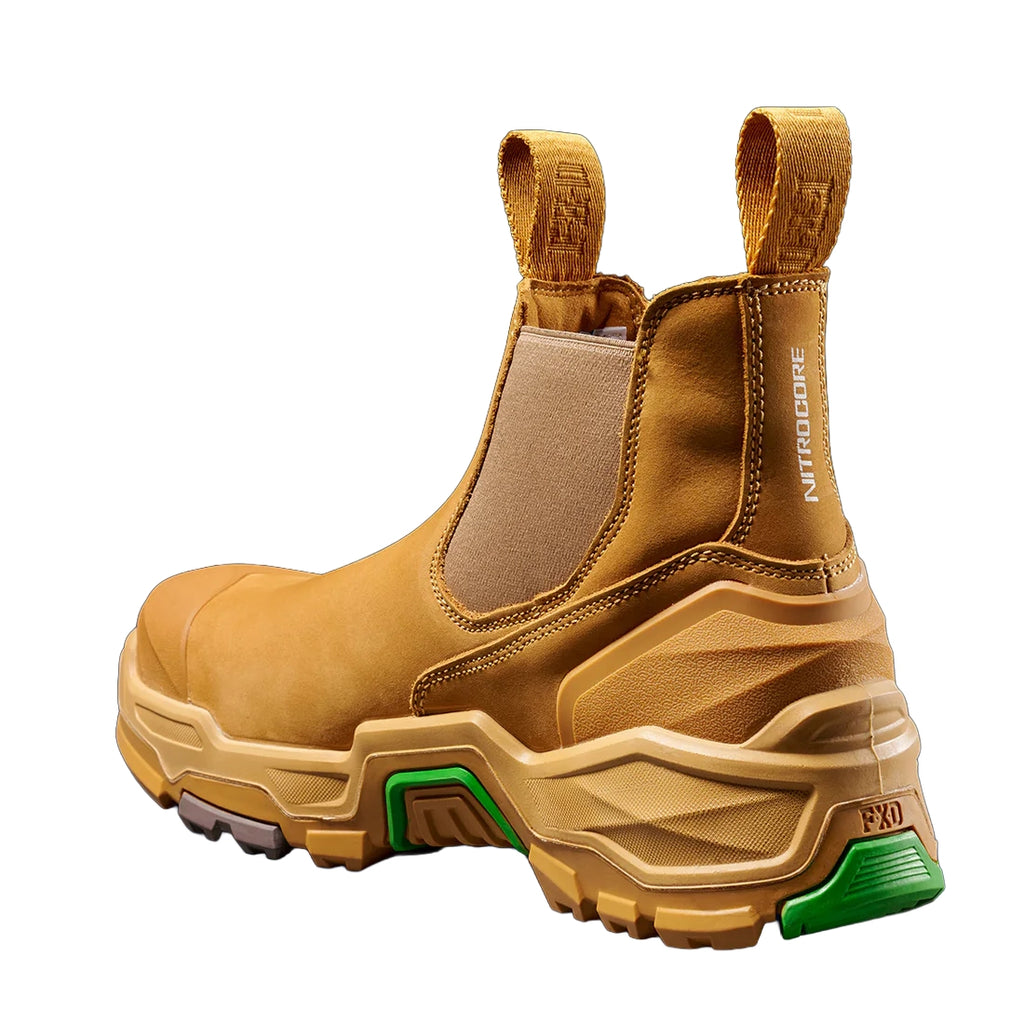 FXD Mens Dura X-3 Slip On Industrial Work Boots (FXWB10) Wheat