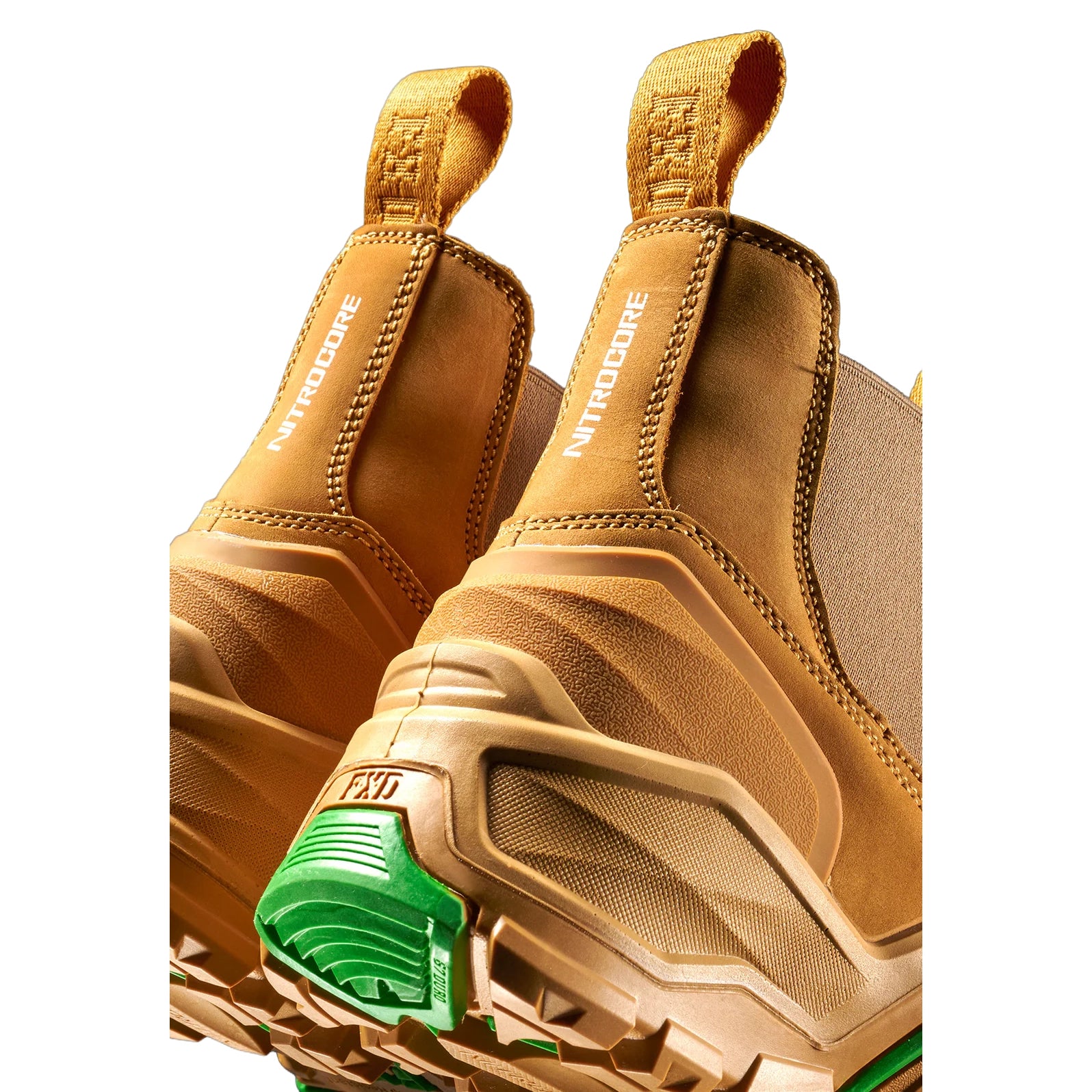 FXD Mens Dura X-3 Slip On Industrial Work Boots (FXWB10) Wheat