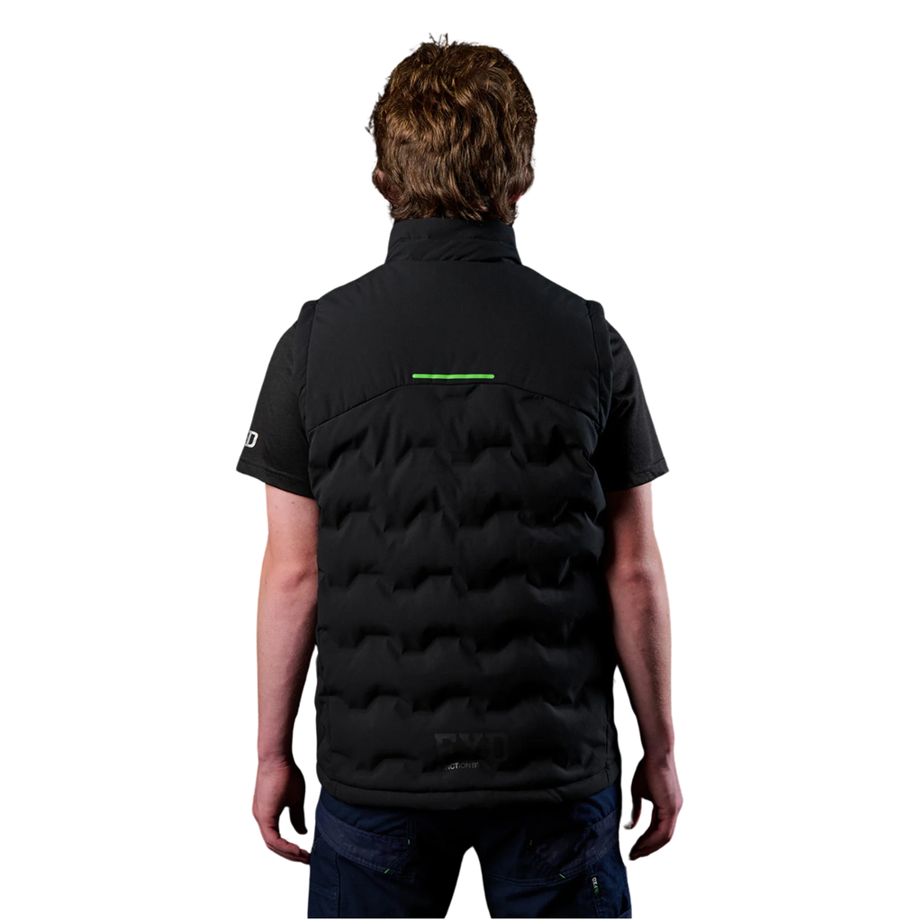 FXD Mens WO-6 Puffer Vest (FX02407005) Black | Allingtons