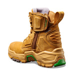 FXD Womens Dura-X1W Zip Sided Safety Boots (FXWB8W) Wheat