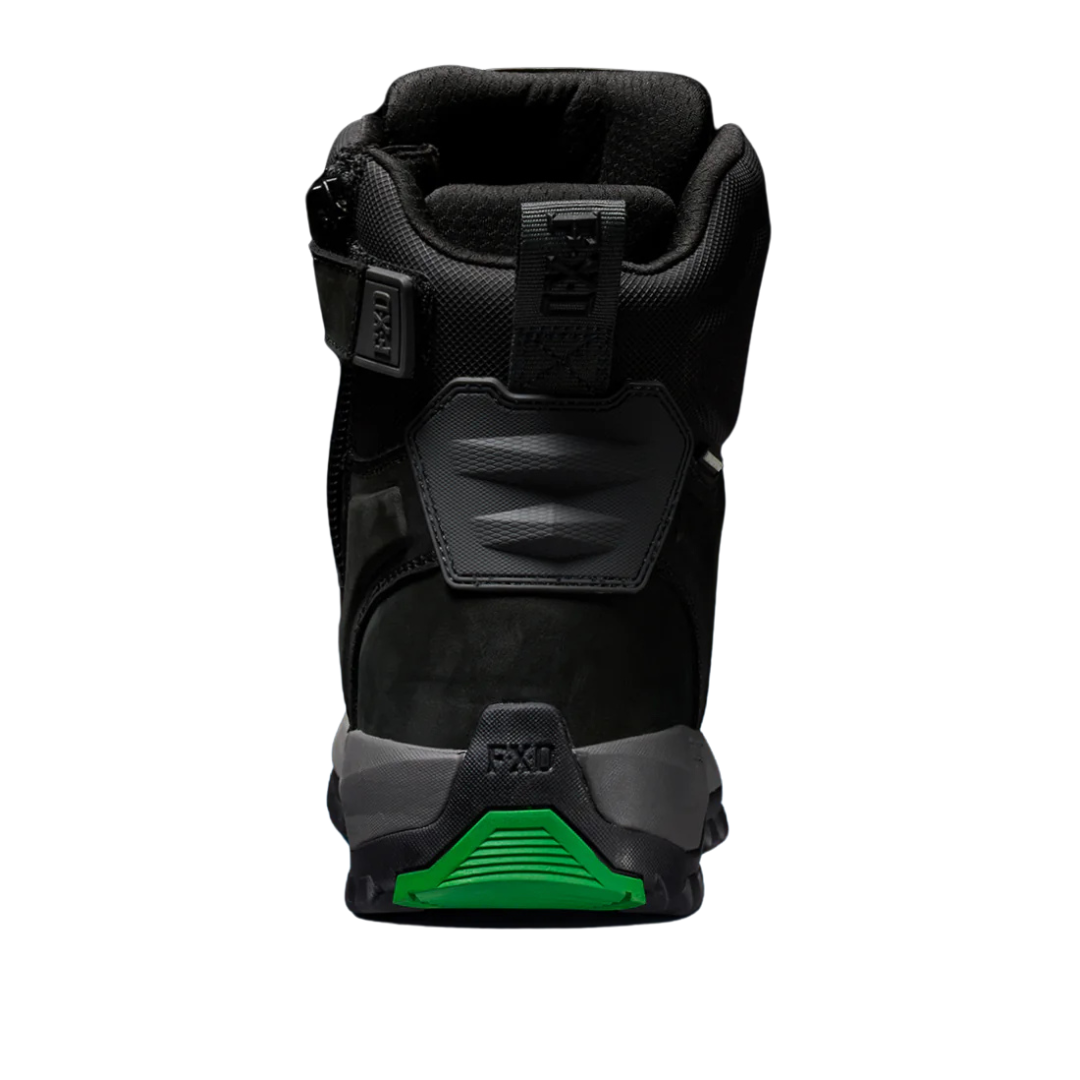 FXD Mens WB-1WP Waterproof Zip Sided Safety Boots (FXWB1WP) Black
