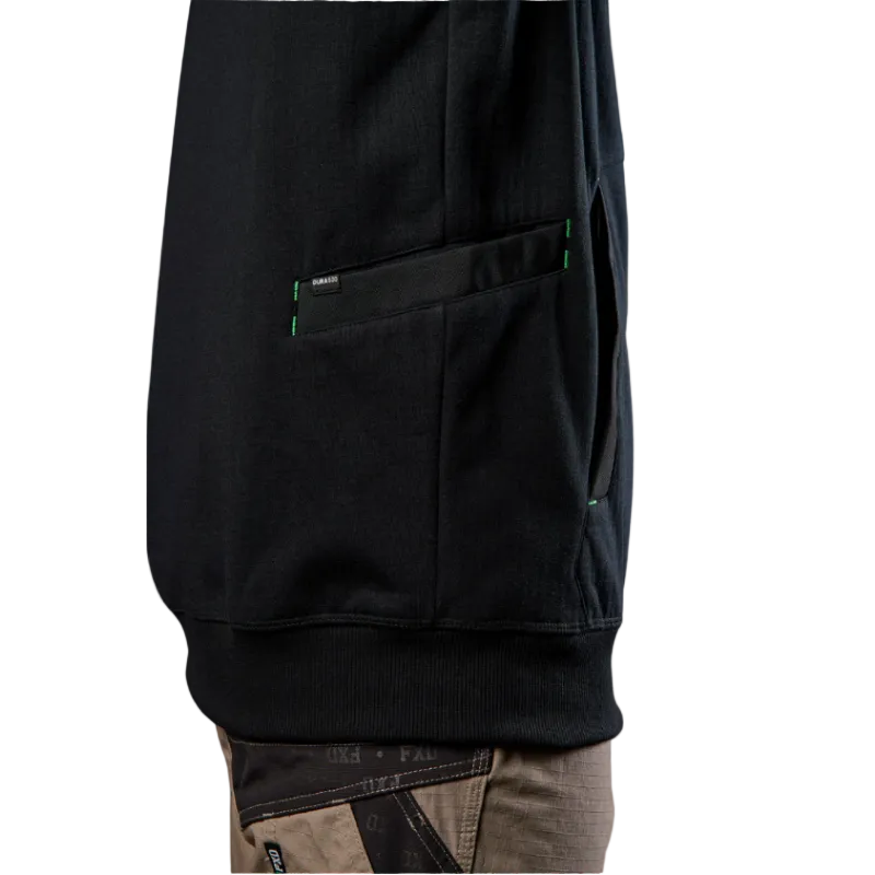 FXD Mens WF-3 Zip Through Hoodie (FX02403500) Black