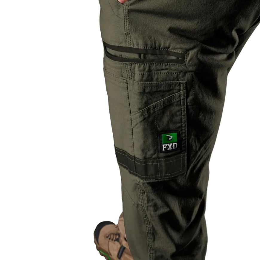 FXD Mens WP-3 Stretch Work Pants (FX01616001) Green