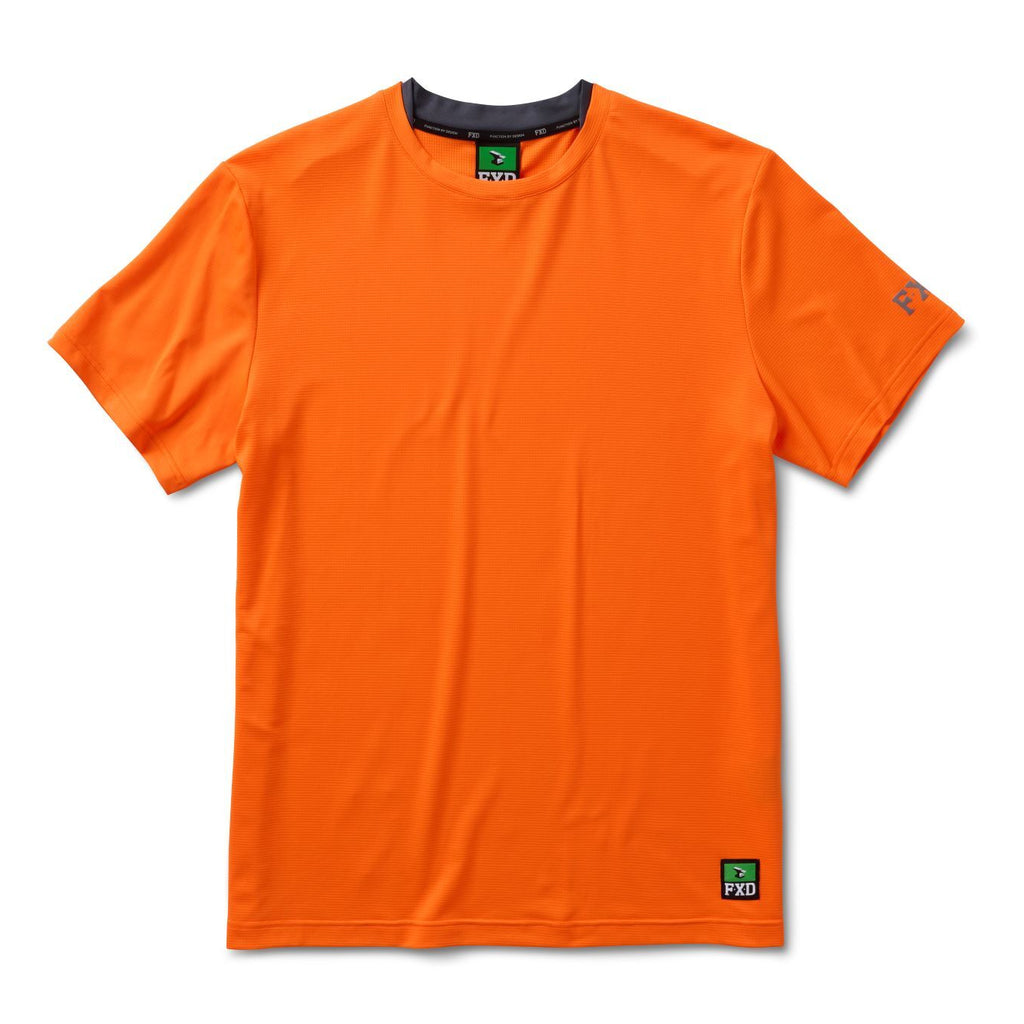 FXD Mens WT-4 Hi-Vis Performance S/S Work Tee (FX02404004) Orange