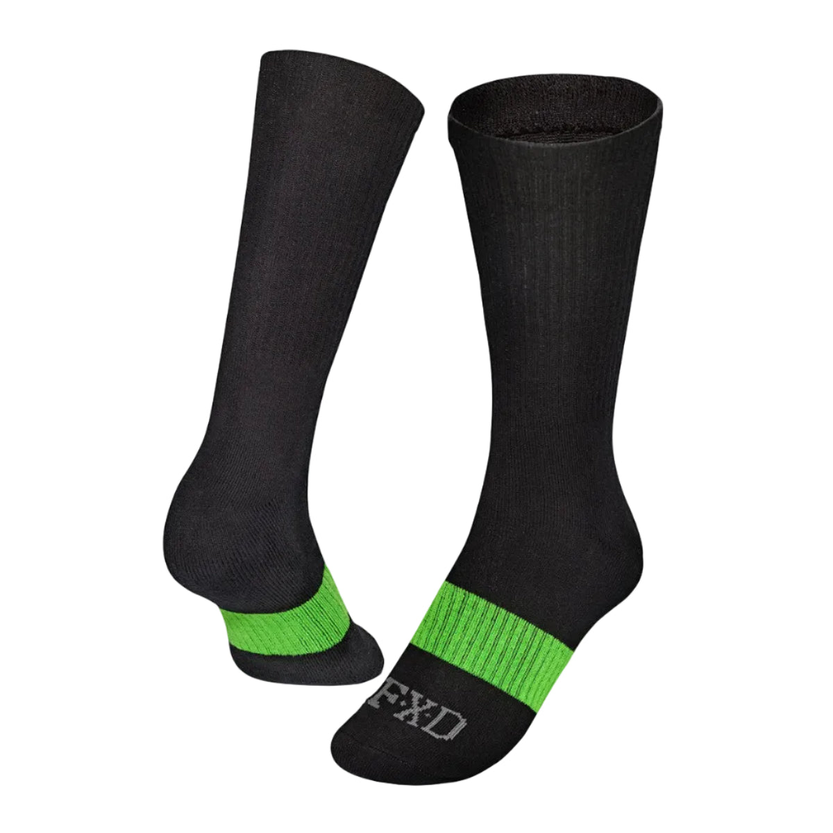 FXD SK-6 All Black Socks 5 Pack (FX71139016) Black 7-12