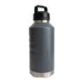 A stormy grey Fridgy All-dayer Sipper Drink Bottle 1920ml (FRI1920CGRN) shown on a white background.