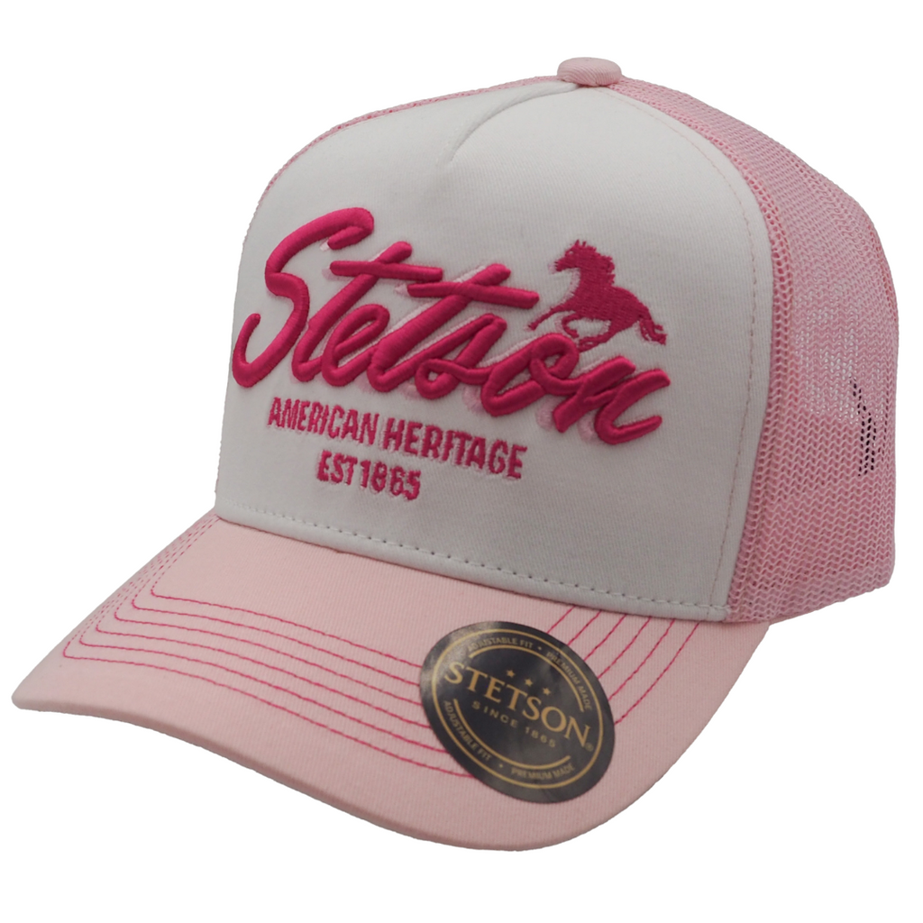 Stetson Classic Trucker Cap (YSCAP12) Pink