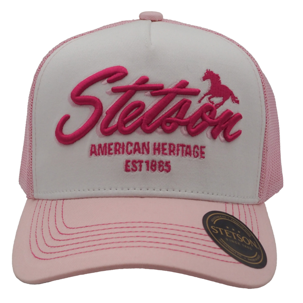 Stetson Classic Trucker Cap (YSCAP12) Pink