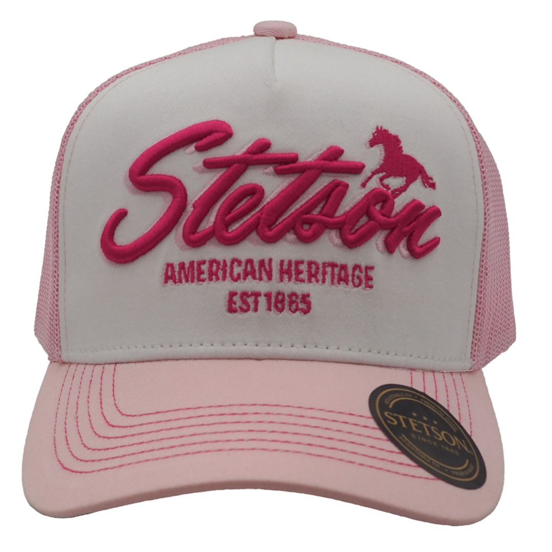 Stetson Classic Trucker Cap (YSCAP12) Pink