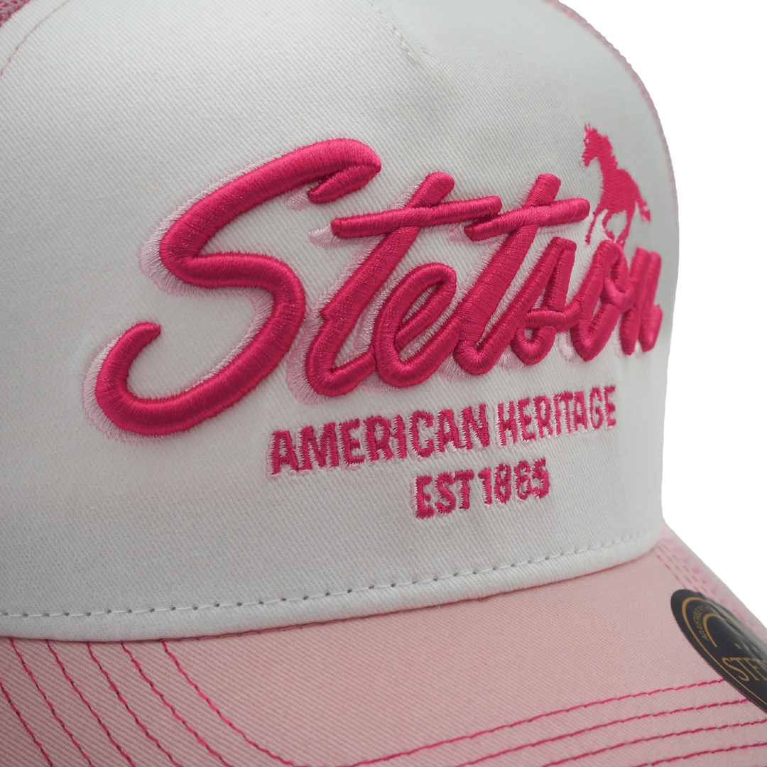 Stetson Classic Trucker Cap (YSCAP12) Pink