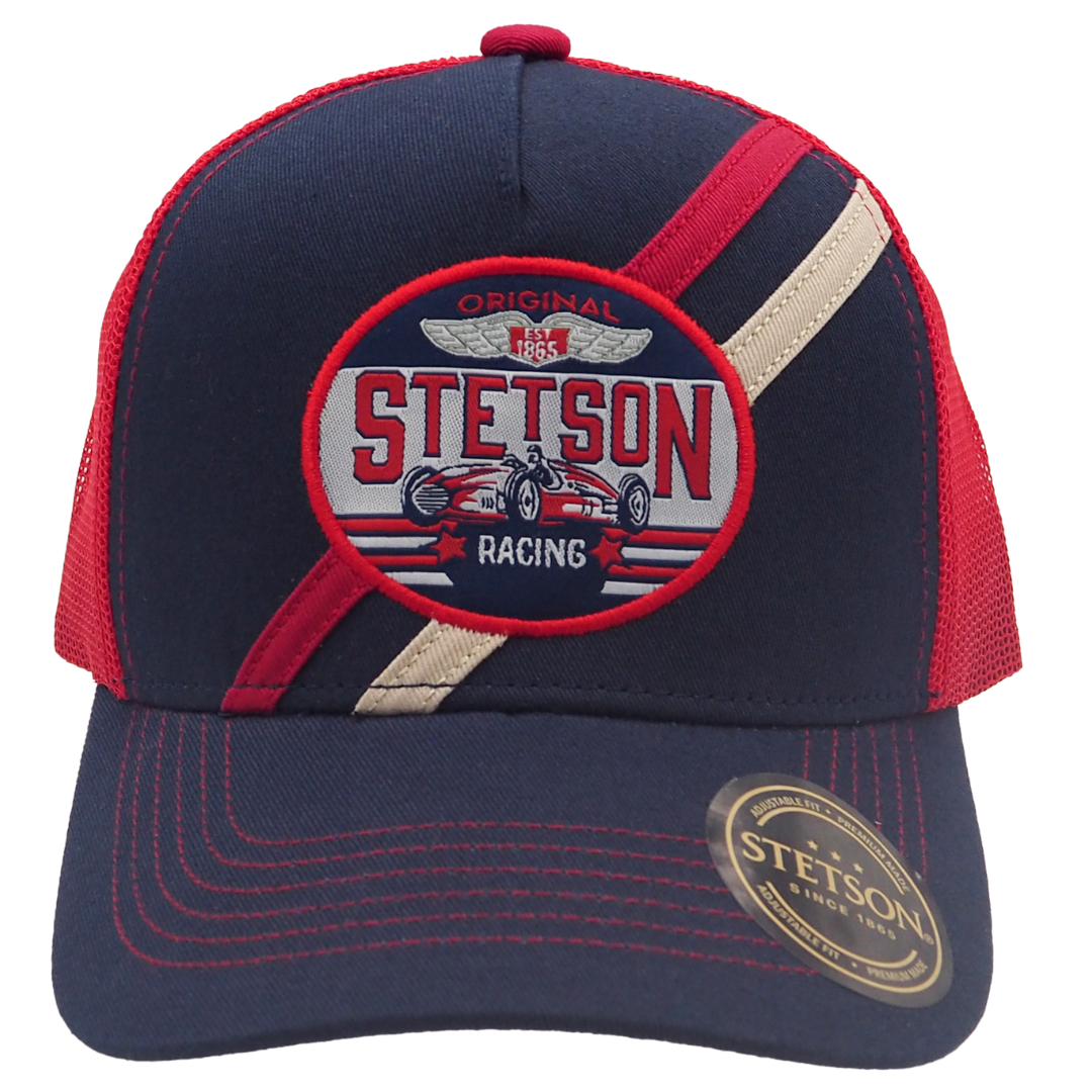 Stetson Childrens Racing Cap (YSCAP04) Navy