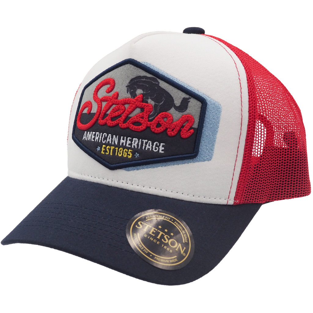 Stetson Bronco Cap (YSCAP01) Red