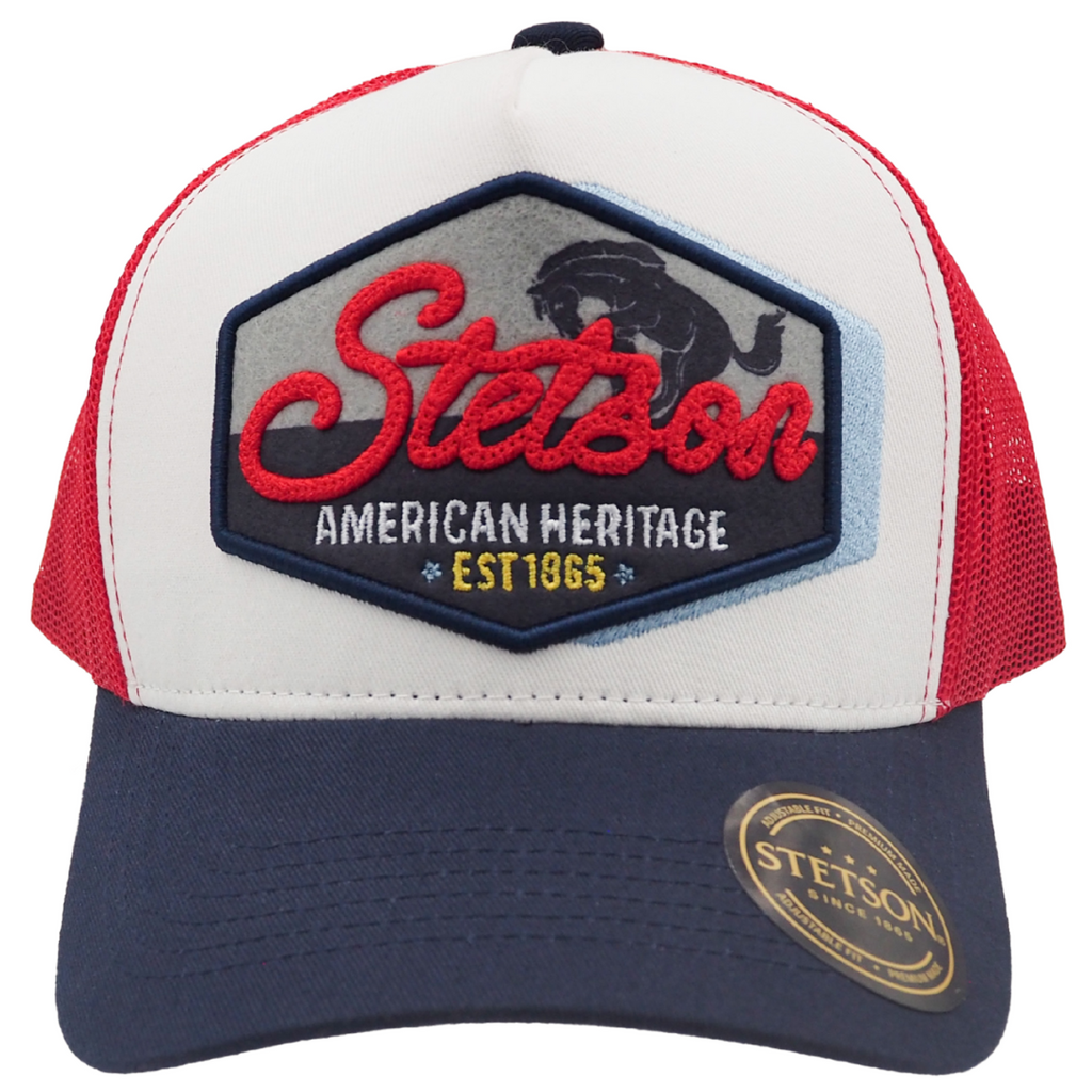 Stetson Bronco Cap (YSCAP01) Red