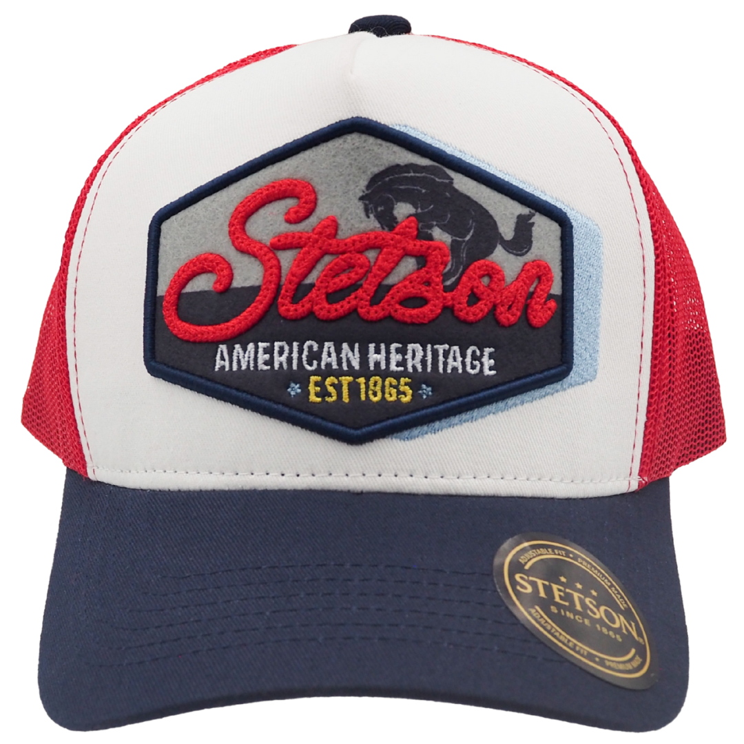 Stetson Bronco Cap (YSCAP01) Red
