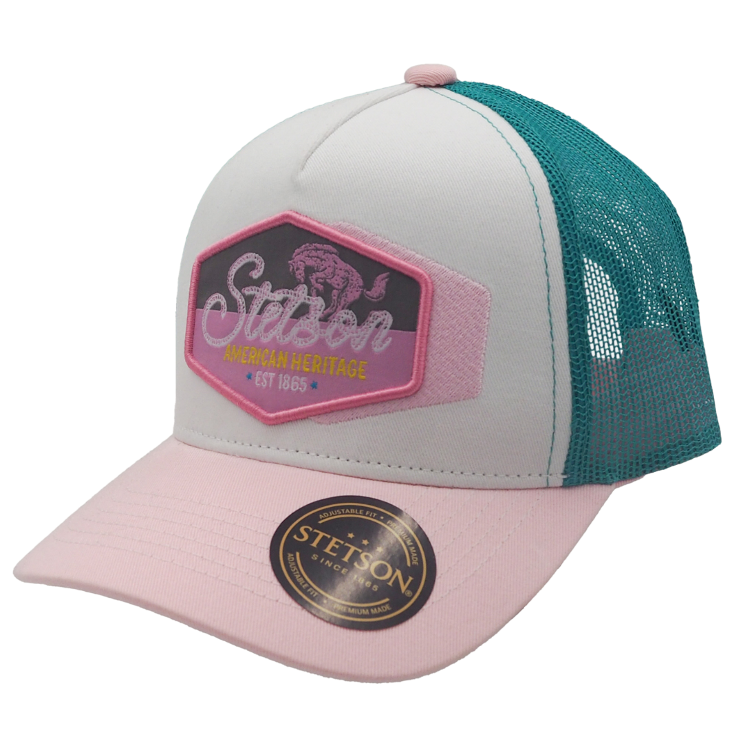 Stetson Childrens Bronco Cap (YSCAP02) Pink