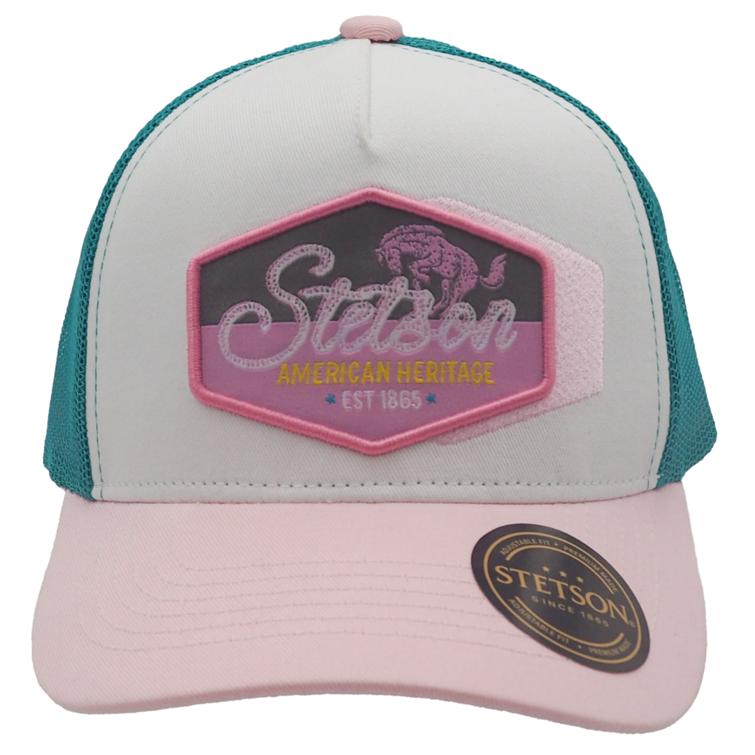 Stetson Childrens Bronco Cap (YSCAP02) Pink