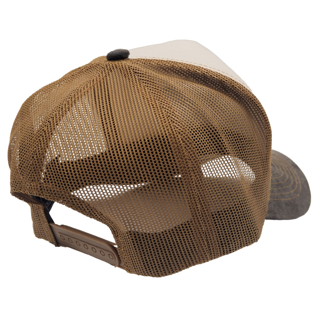 Stetson Bison Trucker Cap (YSCAP13) Tan
