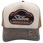 Stetson Bison Trucker Cap (YSCAP13) Tan