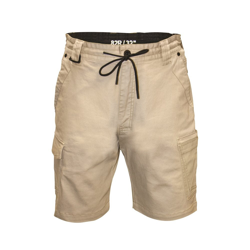 Mack Mens Alloy Stretch Cargo Shorts (MKALSH001SN) Sand 92R [GD]