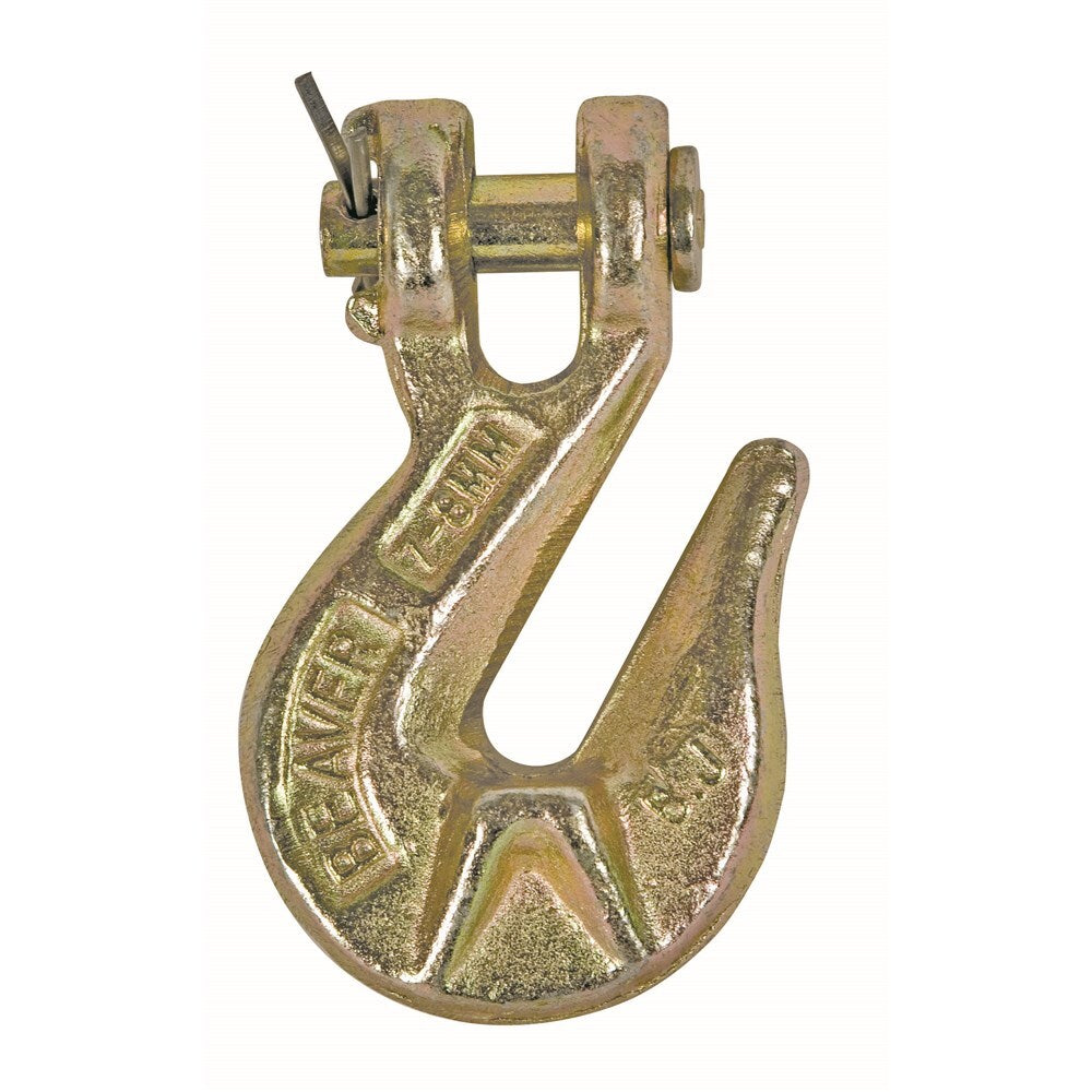 Beaver Clevis G70 Grab Hooks with Wings (354013) Gold 13mm [GD]
