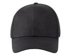 Mack Plain Fitted Curved 6 Panel Cap (MKFLP240PBB0000) Black One Size