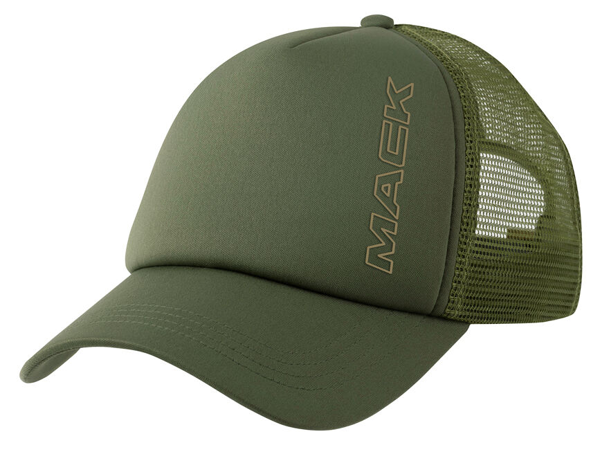 Mack Curved Foam Baseball Cap (MKBAF2401MI0000) Military Green OSFM
