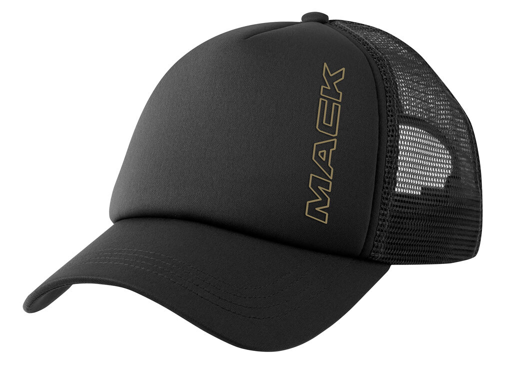 Mack Curved Foam Baseball Cap (MKBAF2401BB0000) Black OSFM