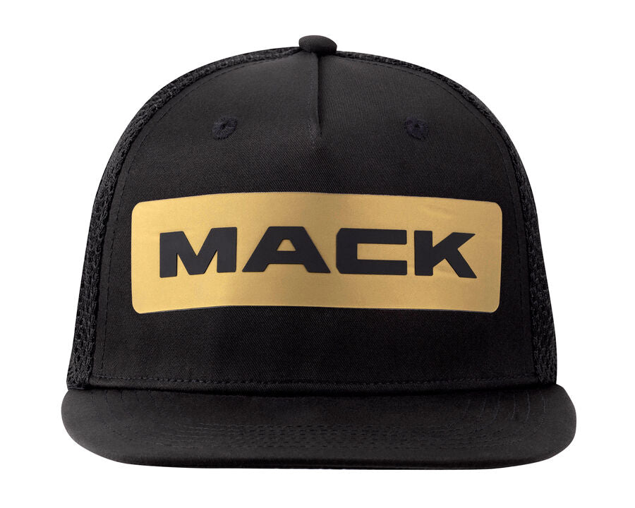 Mack Flat Brim Dart Trucker Cap (MKFBX2401BB0000) Black One Size