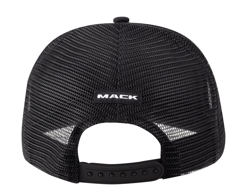 Mack Firm Flat Brim Dart Foam Trucker (MKFBF2401W20000) White/Black OSFM