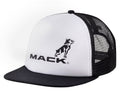 Mack Firm Flat Brim Dart Foam Trucker (MKFBF2401W20000) White/Black OSFM