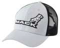 Mack 2Tone Curved Trucker Cap (MKBAM2401SG0000) Silver/Grey OSFM