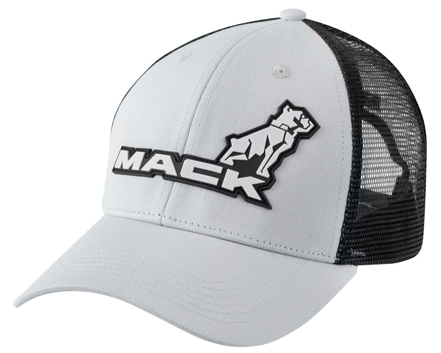 Mack 2Tone Curved Trucker Cap (MKBAM2401SG0000) Silver/Grey OSFM