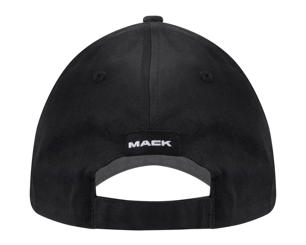 Mack Sandwiched Curved Baseball Cap (MKBAS2401BD0000) Black/Red OSFM
