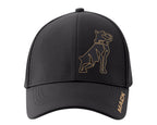 Mack Fitted Curved 6 Panel Cap (MKFLP2401BB0000) Black OSFM