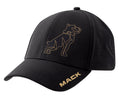Mack Fitted Curved 6 Panel Cap (MKFLP2401BB0000) Black OSFM