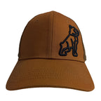 Mack Fitted Curved 6 Panel Trucker Cap (MKFLX2401TA) Tan One Size