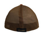 Mack Fitted Curved 6 Panel Trucker Cap (MKFLX2401TA) Tan One Size