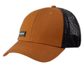 Mack Fitted Curved 6 Panel Trucker Cap (MKFLX2403T10000) Tan/Black One Size