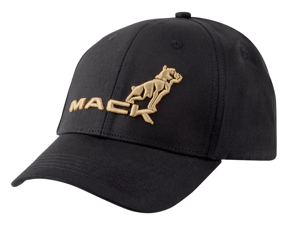 Mack Fitted Curved 6 Panel Cap (MKFLX2402BB0000) Black One Size
