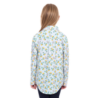 Hard Slog Childrens Suzie Half Button L/S Shirt (H6W7101166) Light Blue