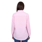 Hard Slog Womens Clara Half Button L/S Shirt (H6W2101177) Pink