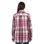 Hard Slog Womens Ori L/S Thermal Shirt (H6W2150194) Pink/Tan