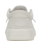 Hey Dude Womens Wendy Comfort Suede Slip On Shoes (42641) Ivory
