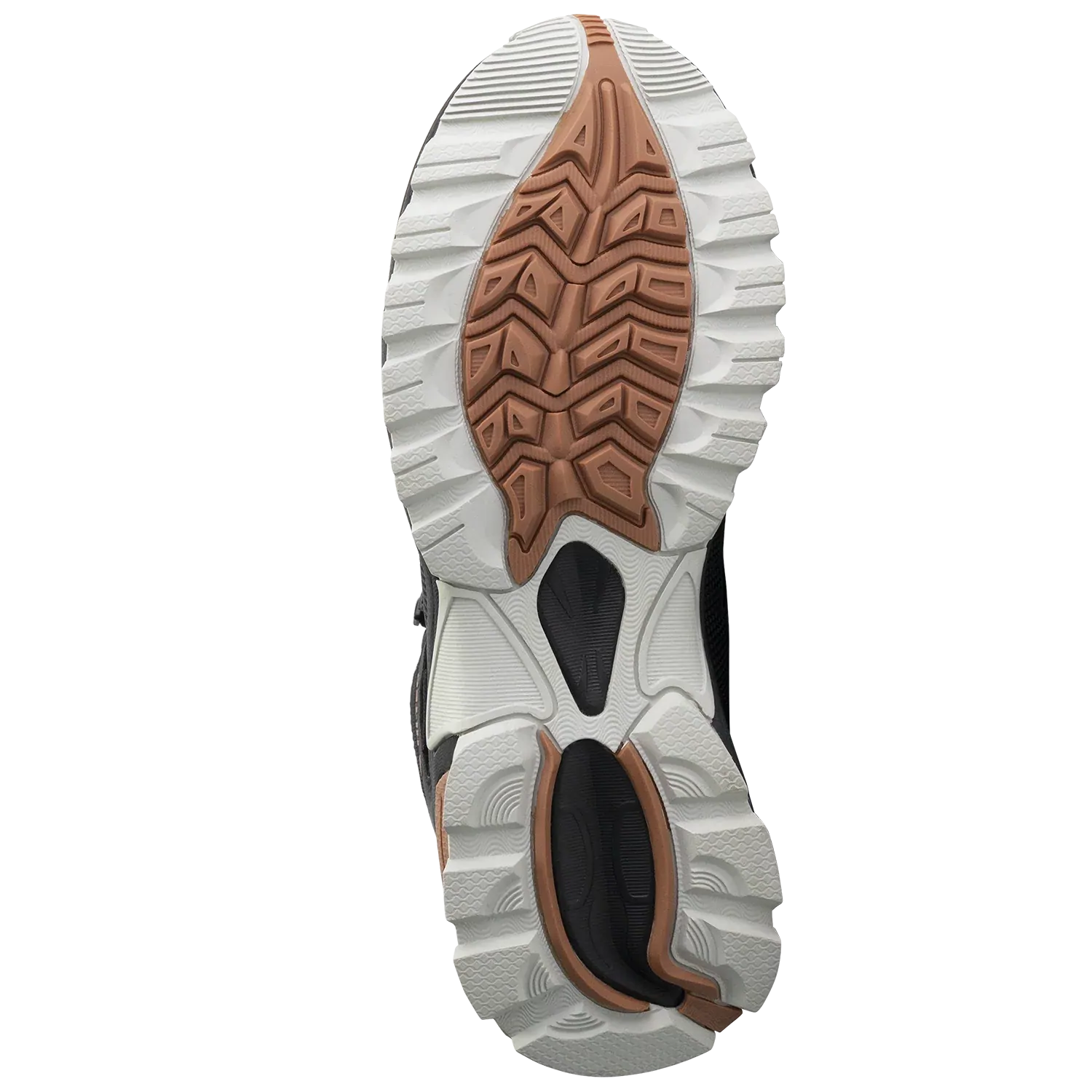 Hi-Tec Womens Raven Mid WP Hiking Boots (HOWRN3) Black/Cork