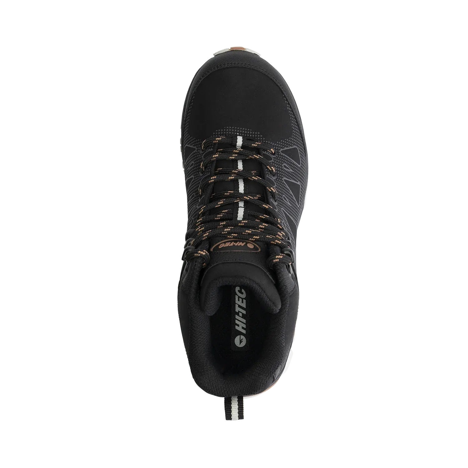 Hi-Tec Womens Raven Mid WP Hiking Boots (HOWRN3) Black/Cork