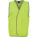 JB'S  Hi Vis Safety Vest (6HVSV) Lime